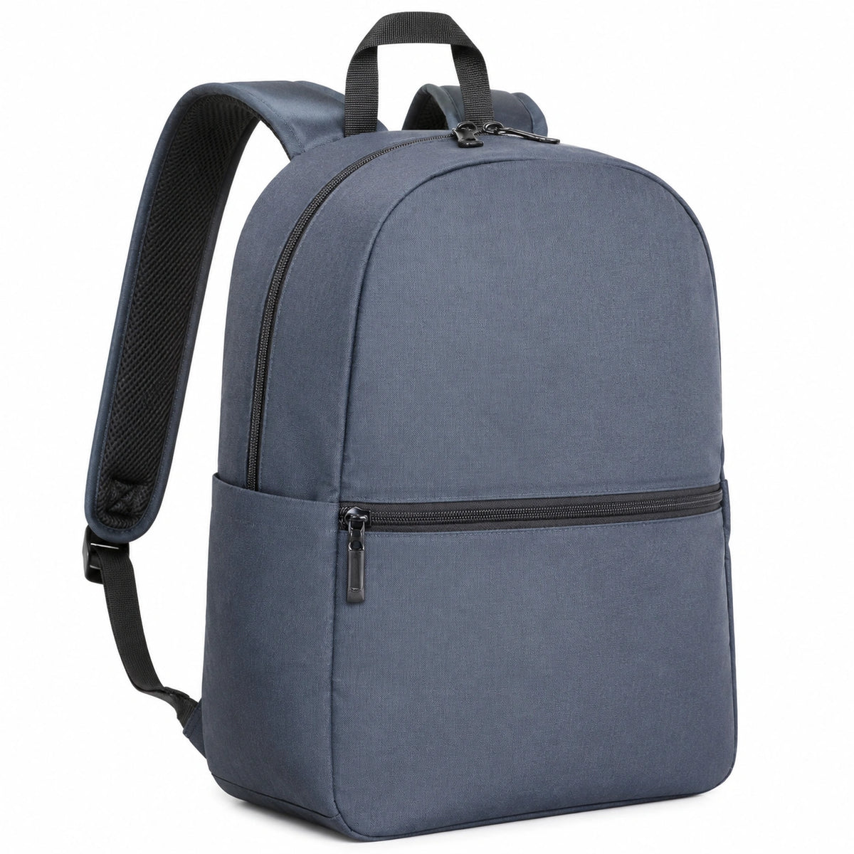 Sac à dos 30 x 14 x 42 cm en polyester bleu marine pour rangement quotidien