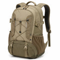 Sac à dos 50 x 32 x 22 cm en polyester kaki pour randonnée avec compartiments multiples