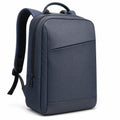 Sac à dos 30 x 15 x 45 cm bleu marine en matière synthétique pour ordinateur portable